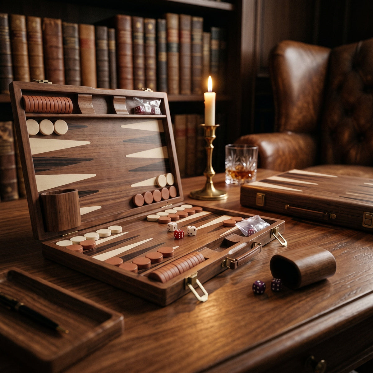 L'Amarante — Backgammon — vue 2