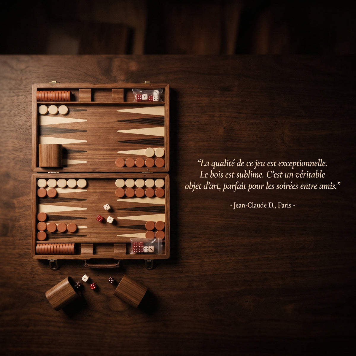 L'Amarante — Backgammon — vue 7